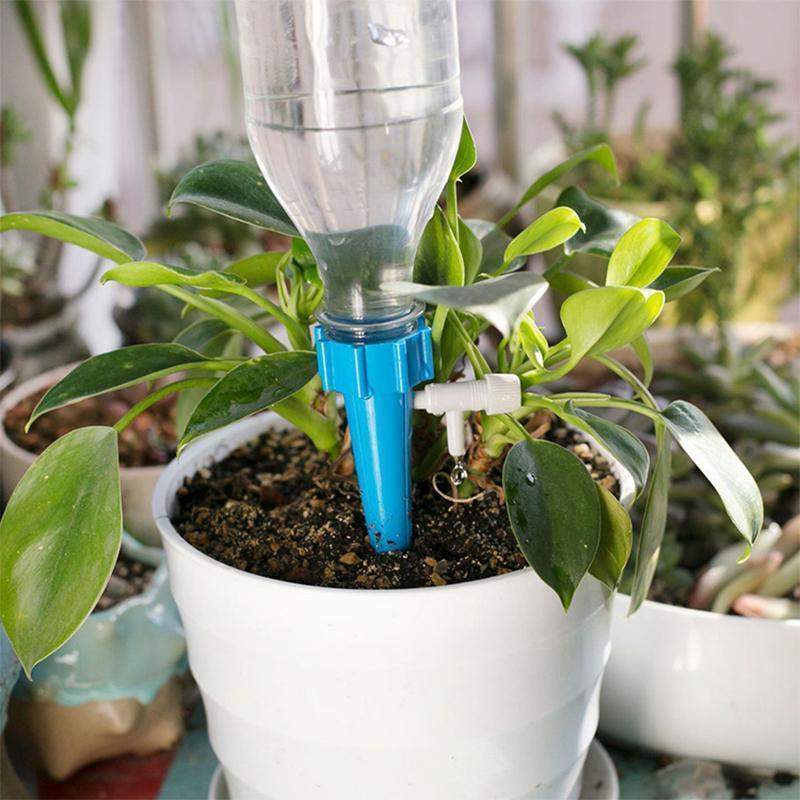 Sistema de riego para plantas: Riego fácil y sin preocupaciones (x6)