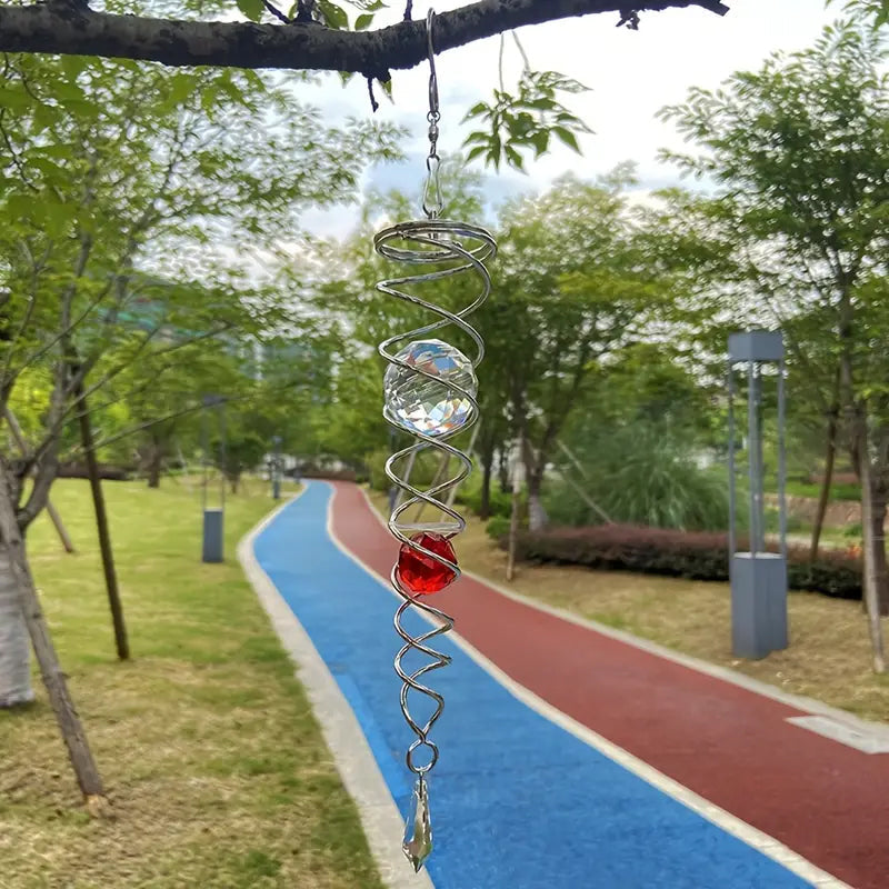 CrystalTwister - Carillón eólico elegante y centelleante
