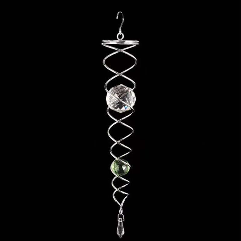 CrystalTwister - Carillón eólico elegante y centelleante