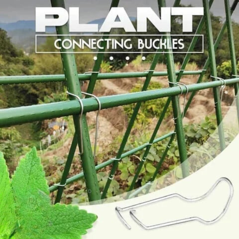 Ganchos de jardinería: Organiza y sostiene tus plantas fácilmente (x 20)