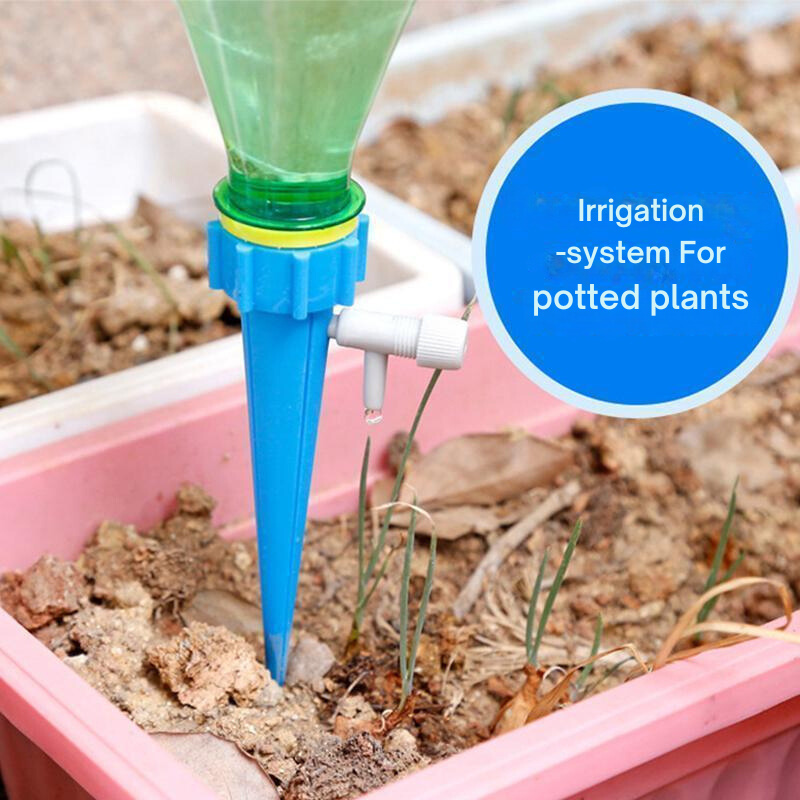 Sistema de riego para plantas: Riego fácil y sin preocupaciones (x6)