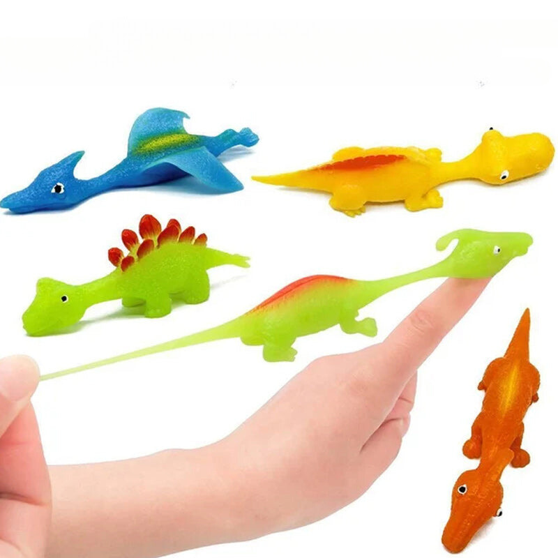 Dinosaur Finger Slingshot: The adventure game of little heroes!