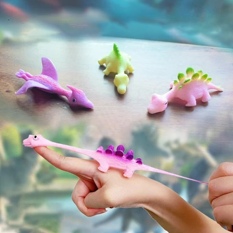 Dinosaur Finger Slingshot: The adventure game of little heroes!