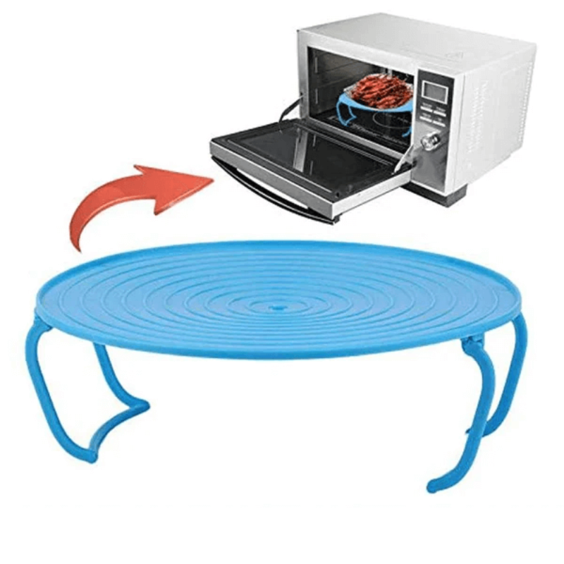 Bandeja plegable para microondas - Gana espacio y tiempo