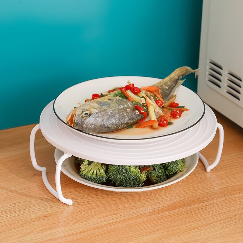 Bandeja plegable para microondas - Gana espacio y tiempo