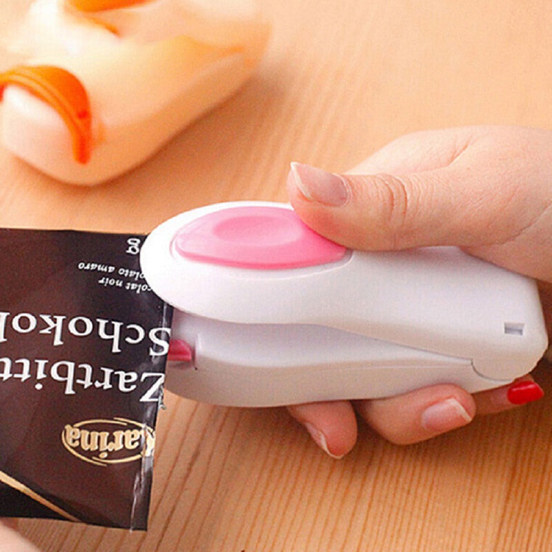 Mini termosealadora: Sella tus alimentos en un instante para mantenerlos frescos