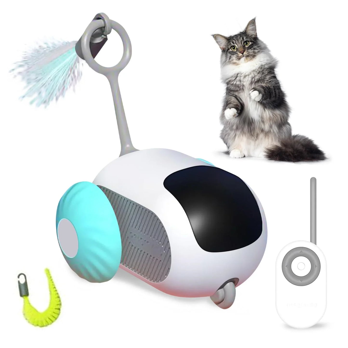 Juguete interactivo para gatos: Diversión inteligente y cautivadora