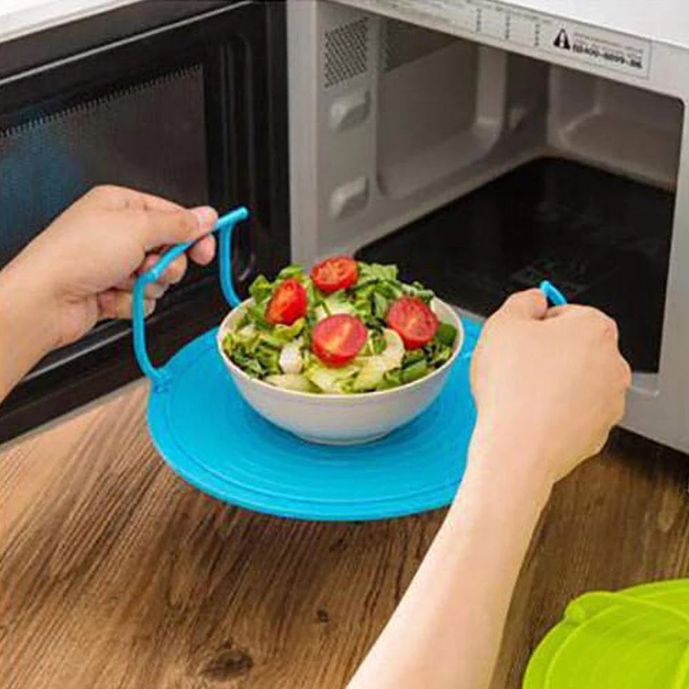 Bandeja plegable para microondas - Gana espacio y tiempo