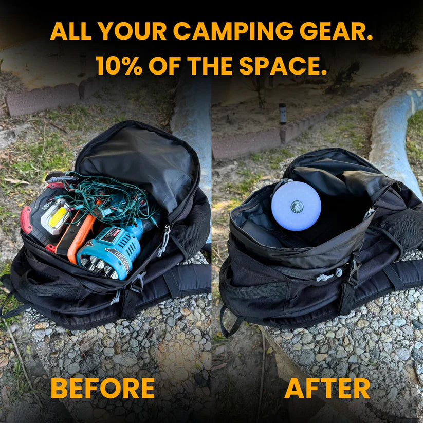 Lanterna de camping LED poderosa com bateria de longa duração