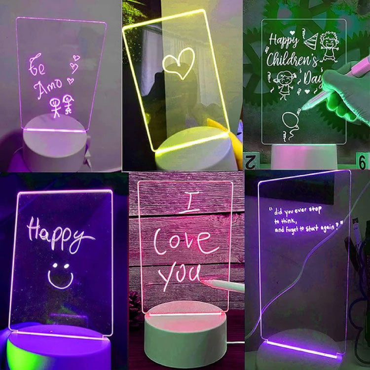 לוח הערות LED: ארגנו את הרעיונות שלכם בסטייל!