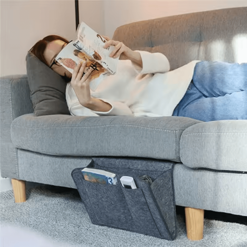 Armazenamento suspenso: organize seus essenciais com elegância