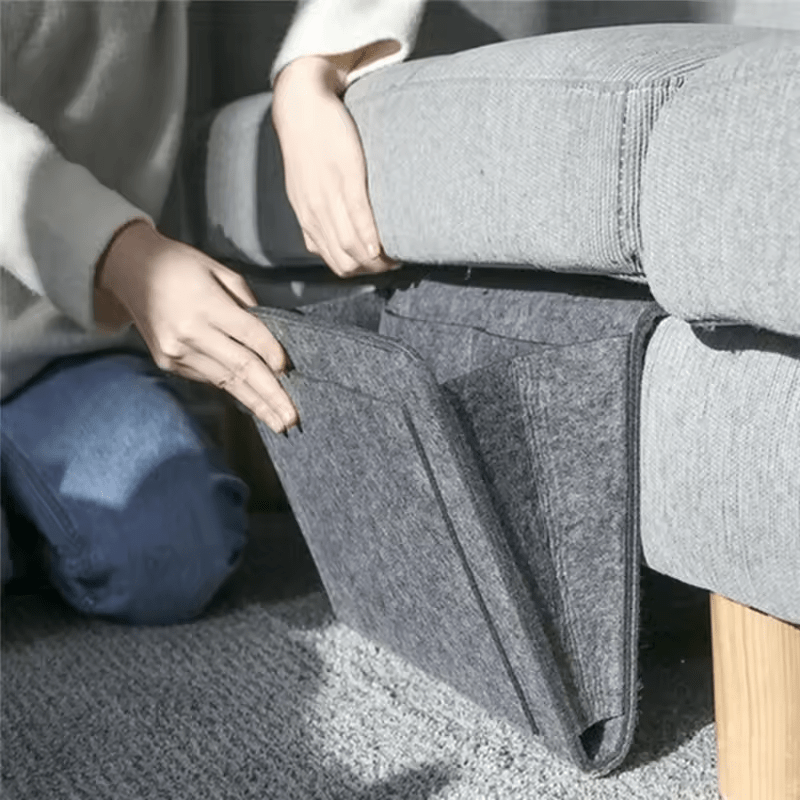 Armazenamento suspenso: organize seus essenciais com elegância