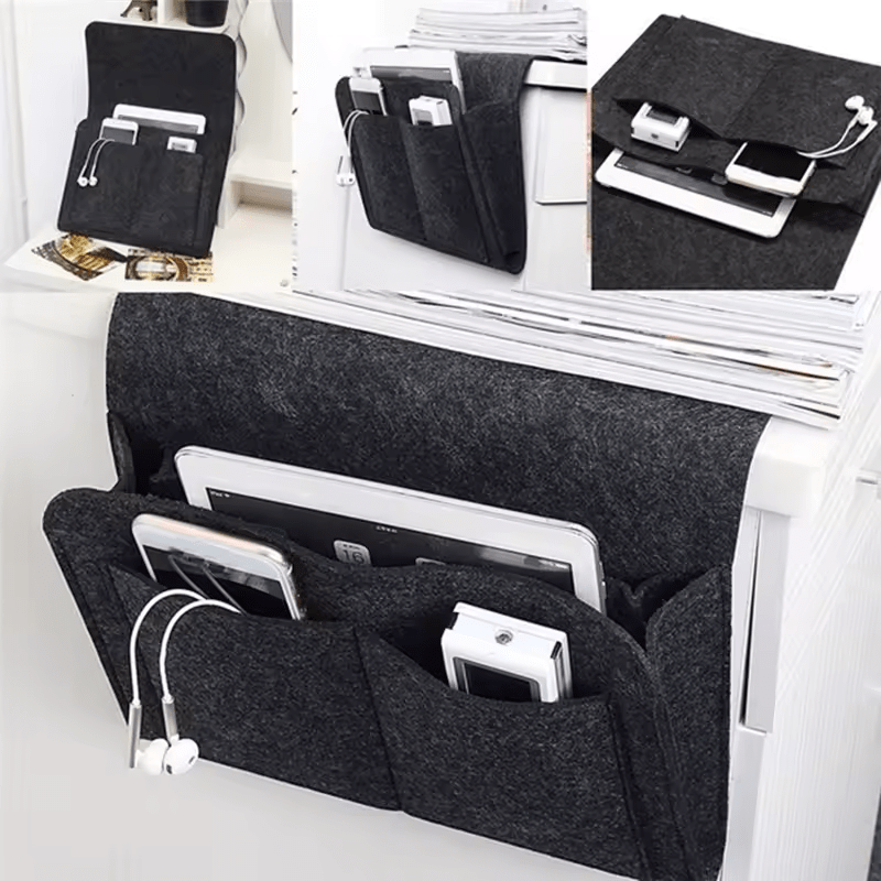 Armazenamento suspenso: organize seus essenciais com elegância