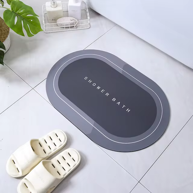 ¡Suelo seco en un instante con esta alfombra superabsorbente!
