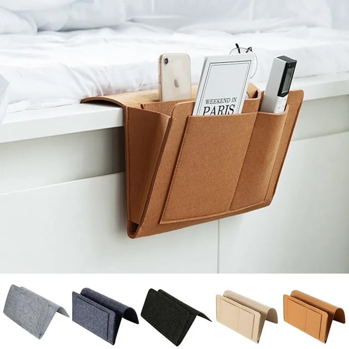 Armazenamento suspenso: organize seus essenciais com elegância