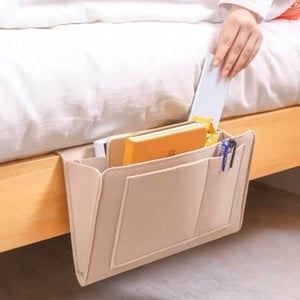 Armazenamento suspenso: organize seus essenciais com elegância