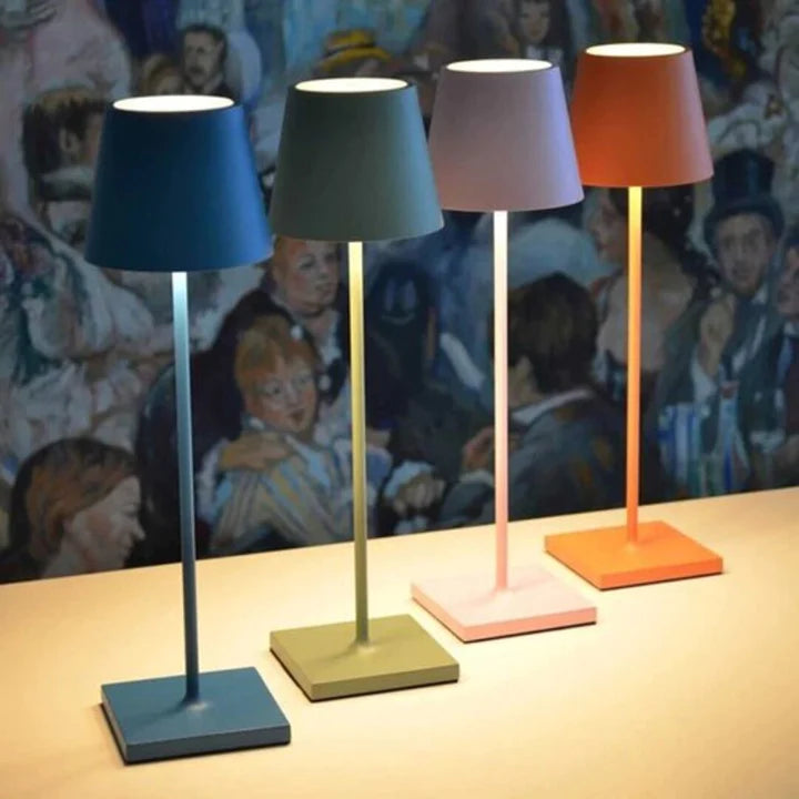 Lámpara LED recargable y sin cables: ¡Elegancia y libertad de iluminación!