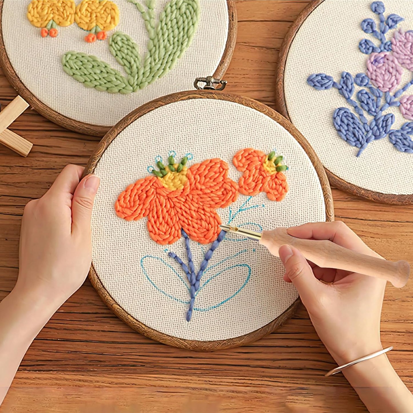 Precise Embroidery Tool for Impeccable Creations 