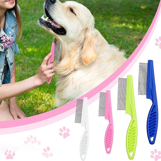 Pente Multifuncional para Animais – Higiene, Saúde e Conforto em uma única ferramenta!