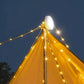 Ισχυρός LED φακός camping με μακράς διάρκειας μπαταρία 