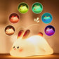 Silicone Rabbit Night Light: Softness and Nighttime Safety 